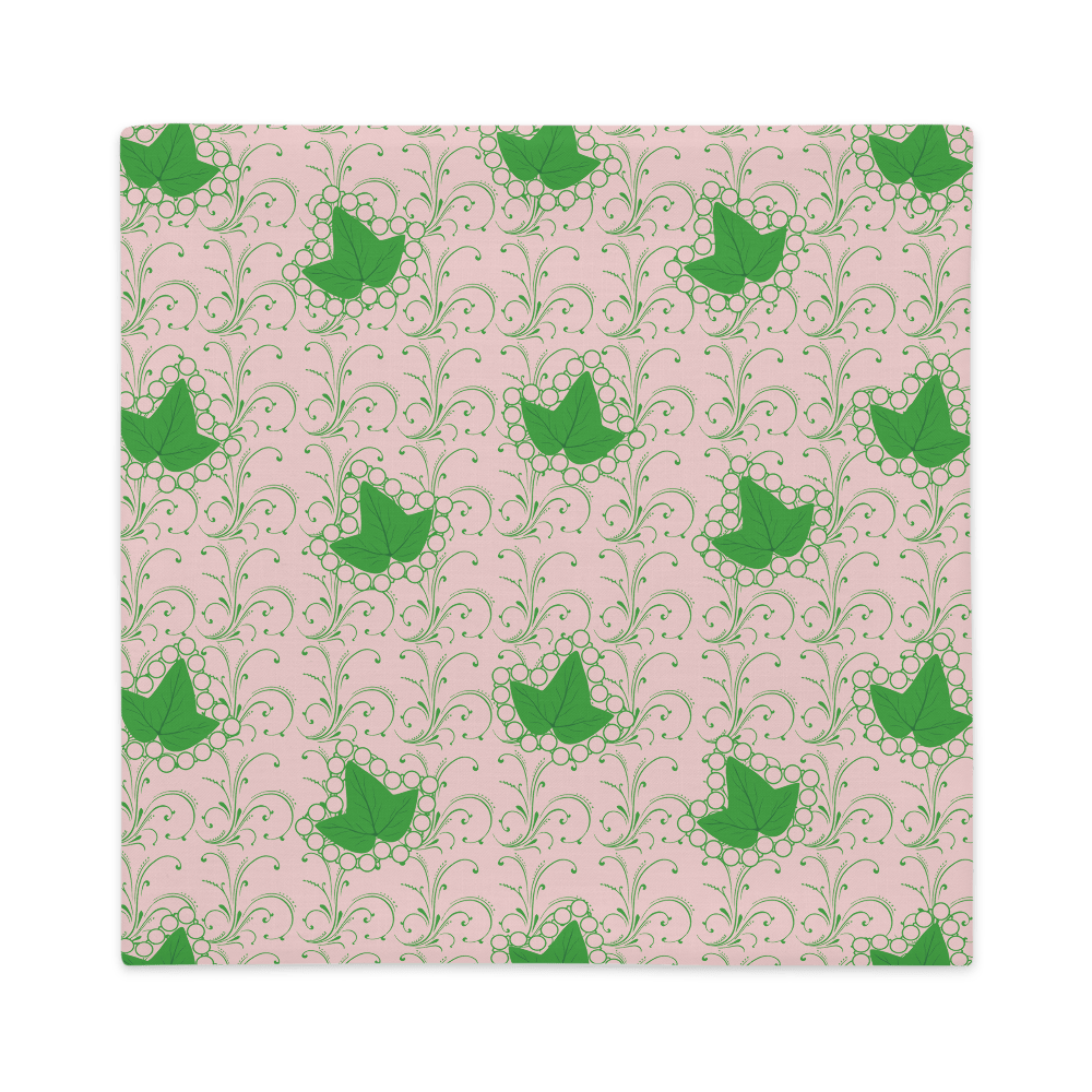 Ivies and Pearls Pillow Case/Cover