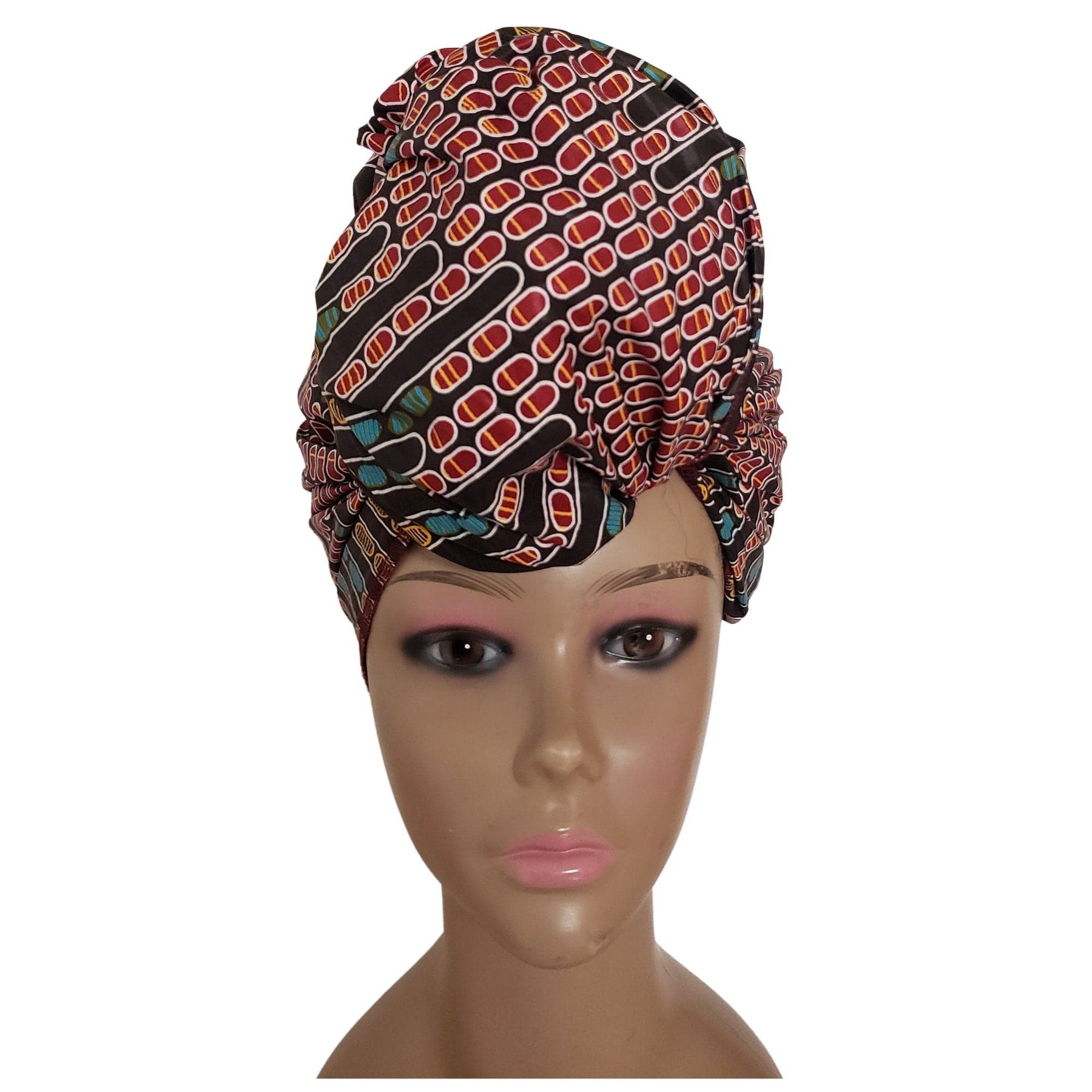2 of 5: Johanna: Authentic African Fabric Headwrap by Boutique Africa (Kenya)