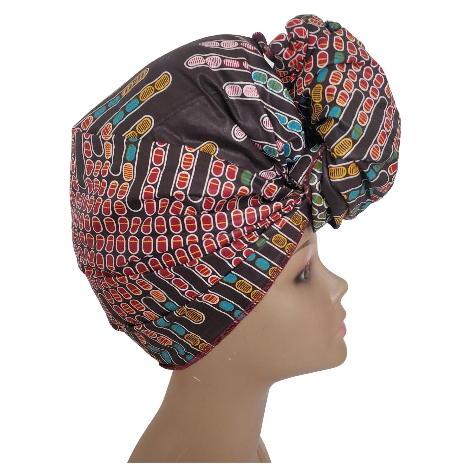 3 of 5: Johanna: Authentic African Fabric Headwrap by Boutique Africa (Kenya)