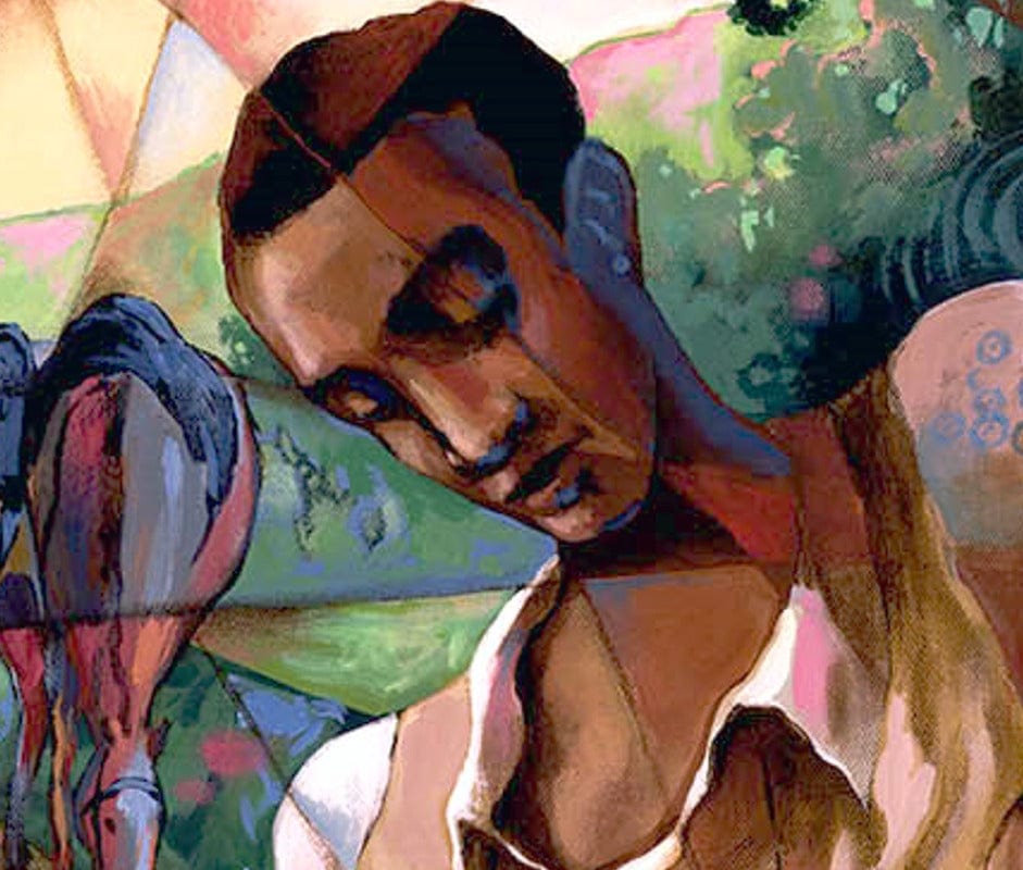 3 of 5: Just Us Two by John Holyfield (Detail View)