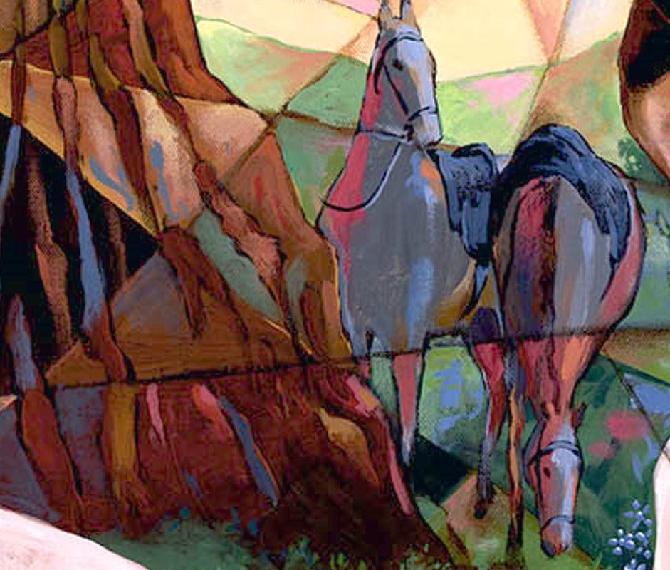 5 of 5: Just Us Two by John Holyfield (Detail View)