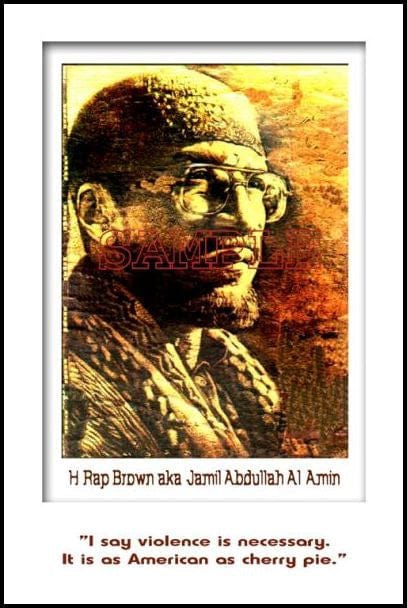 H. Rap Brown: Violence by Julian Madyun