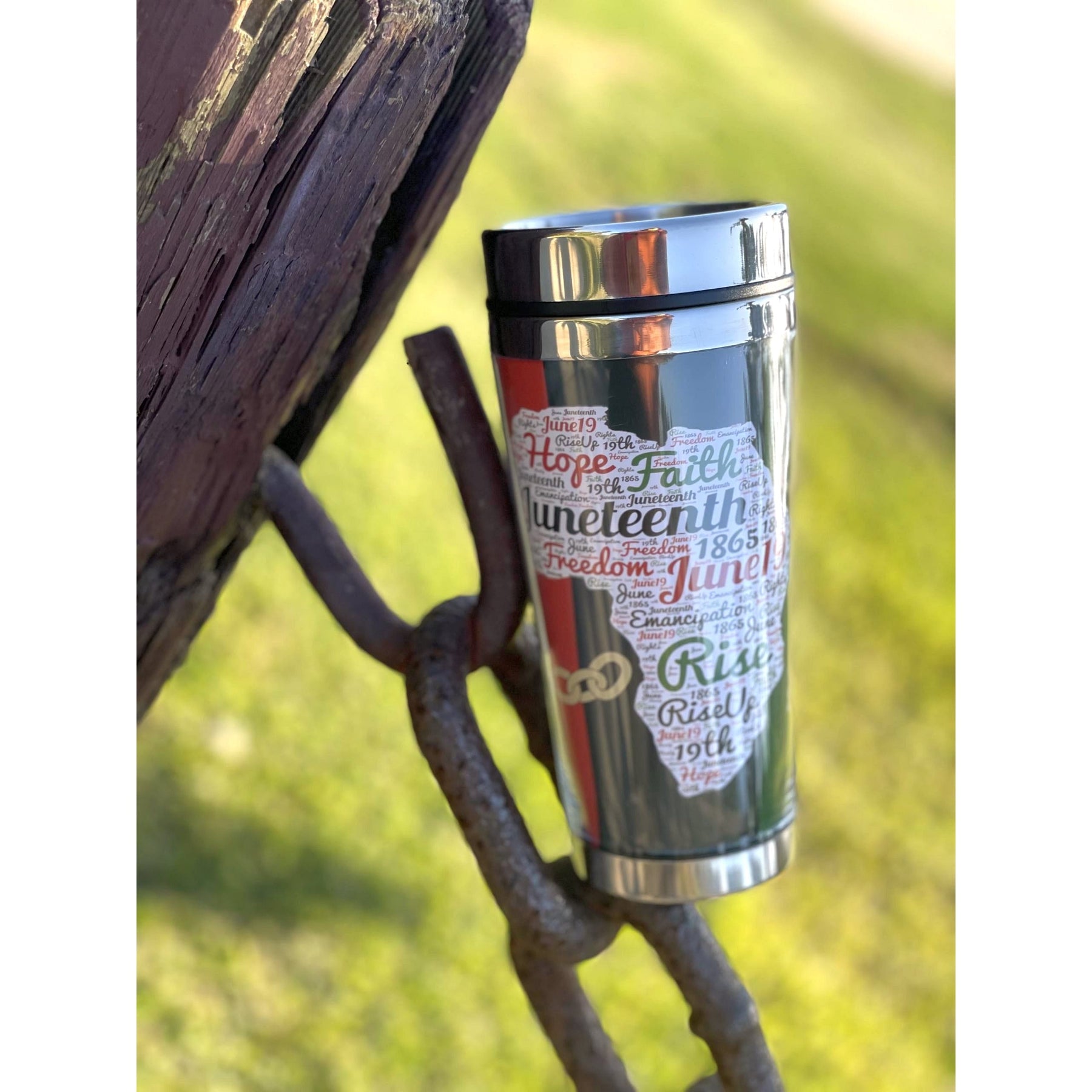 5 of 7: Juneteenth: African American Travel Mug/Tumbler