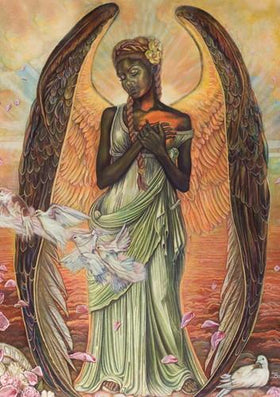 Angel of Love: Buena Johnson Magnet by Shades of Color