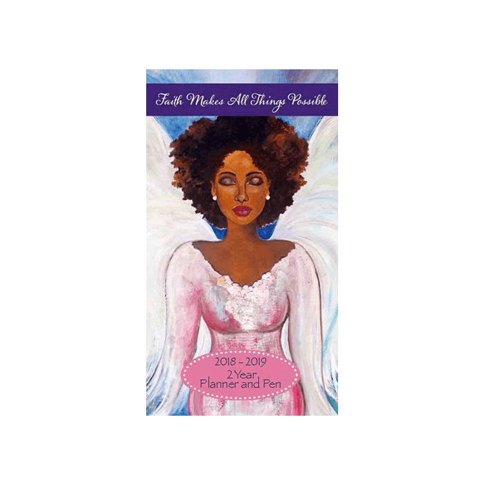1 of 3: Faith Makes All Things Possible: 2018-2019 African American Checkbook Planner by GBaby