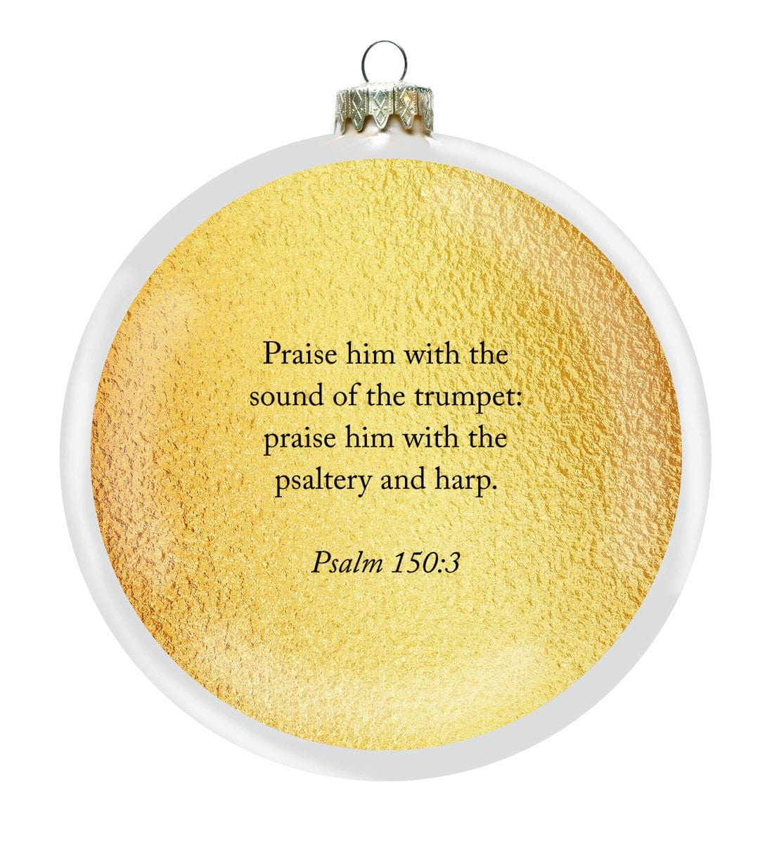 2 of 2: Preparing to Sound the Alarm Christmas Ornament by Thomas Blackshear (Back)
