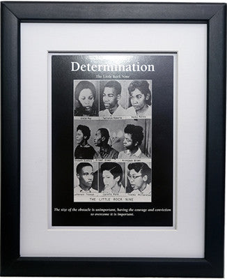 Determination: Little Rock Nine by D'azi Productions (Framed)