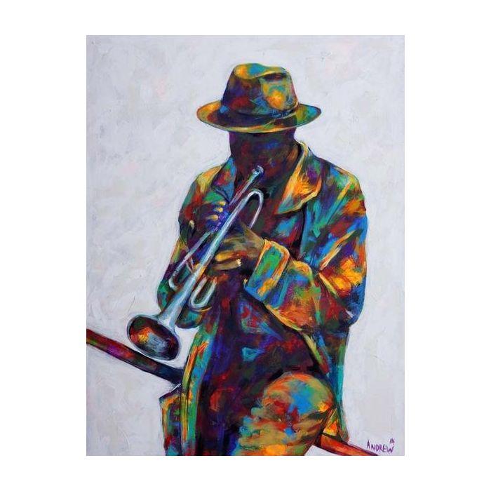 Love Note by Andrew Nichols (African American Jazz Art) – The