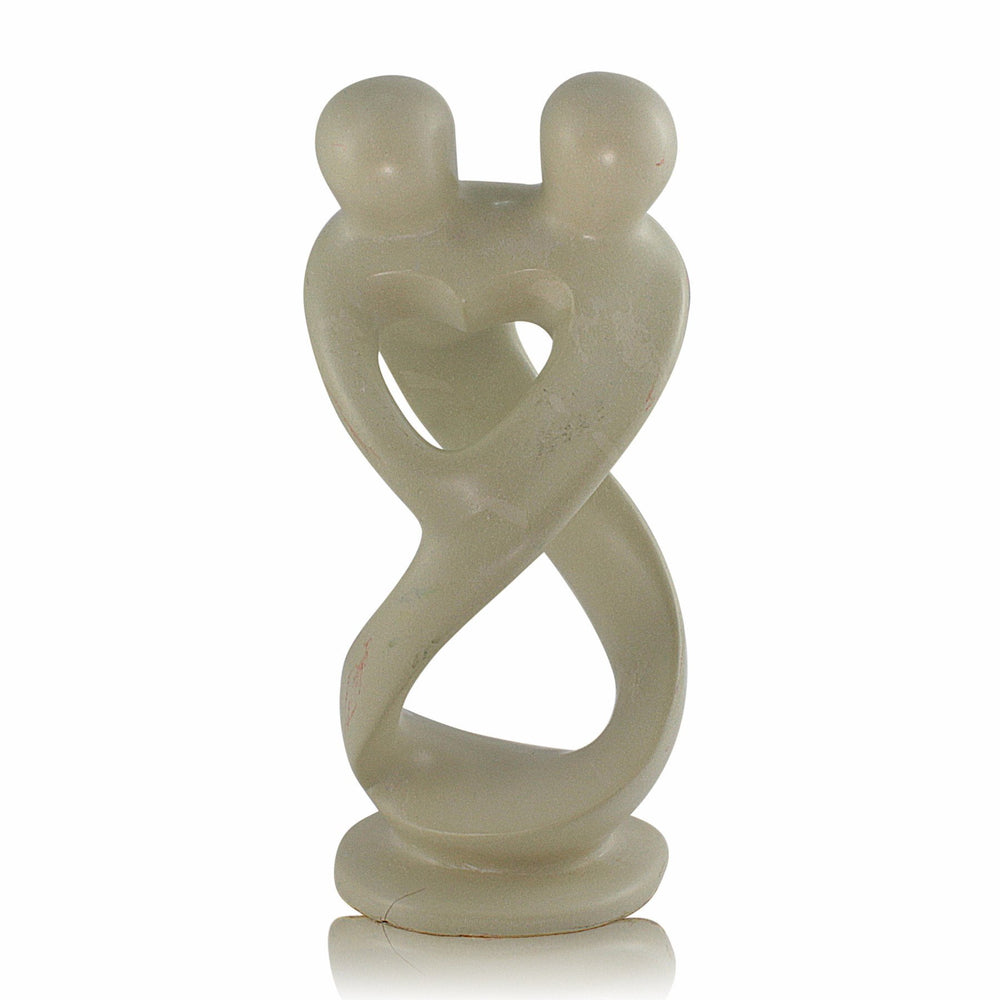Natural Lovers Kisii Stone Abstract Sculpture (Hand Made in Kenya)