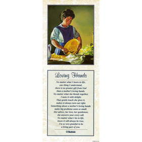 Loving Hands-Literary Art-Shahidah-20x8 inches-Unframed-The Black Art Depot