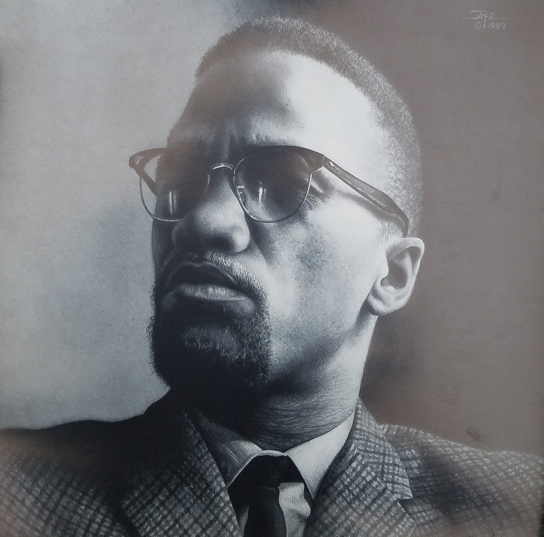 Malcolm X (El-Hajj Malik El-Shabazz) by Jay C. Bakari
