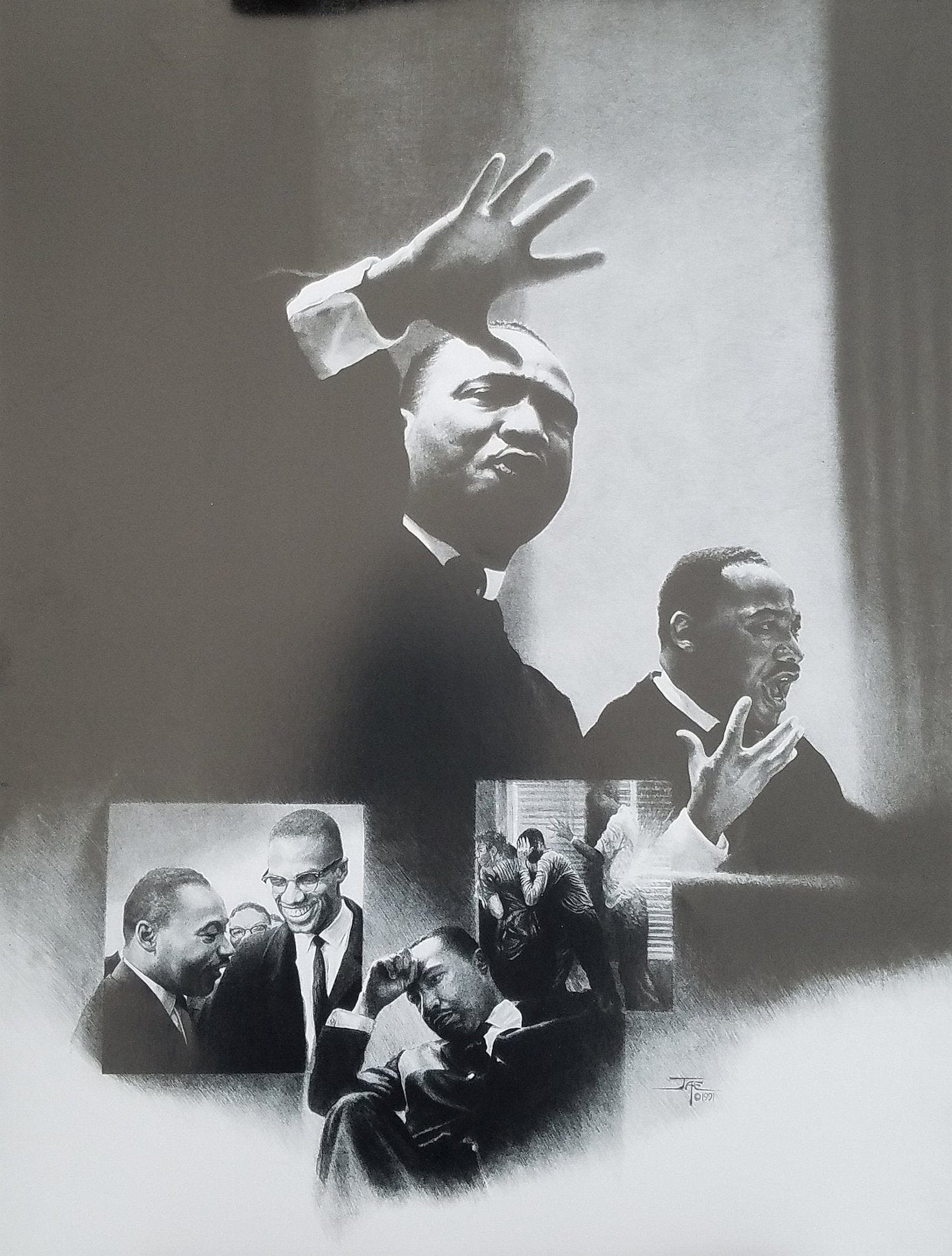 3 of 3: Rev. Dr. Martin Luther King Jr. by Jay C. Bakari