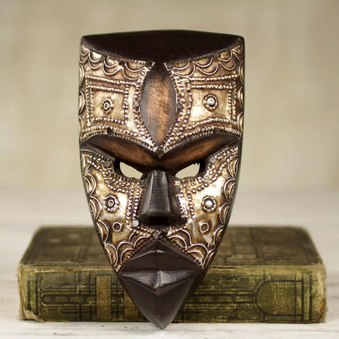 Authentic African Hand Made Mbara Hunter Mask by Awudu Saaed
