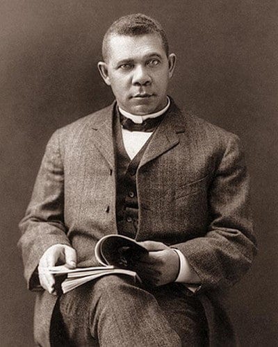 Booker T. Washington at Hampton University by McMahan Photo Archive