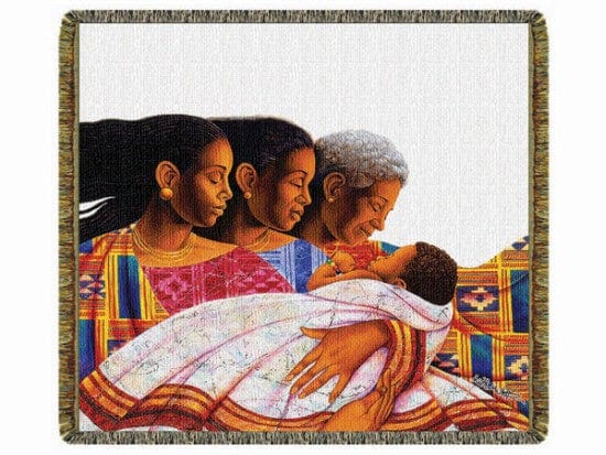 Circle Of Joy Tapestry Throw