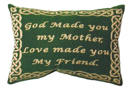 My Mother, My Friend Tapestry Pillow