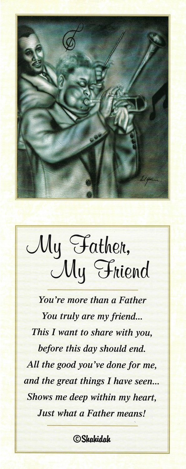 My Father, My Friend by Fred Mathews and Shahidah (Literary Art)