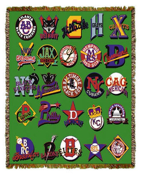Negro Baseball League Logos Tapestry Throw – The Black Art Depot