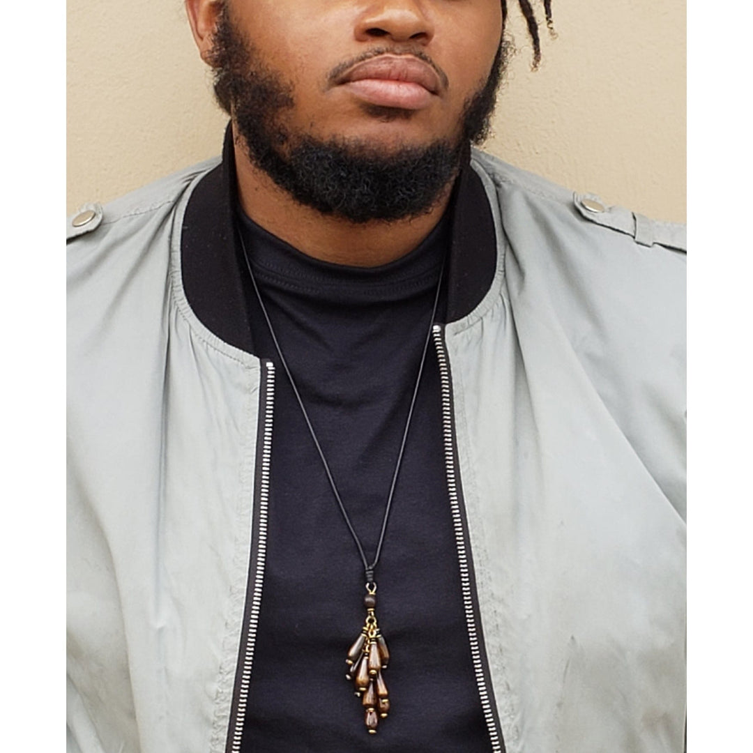 Bundles of Bone: Authentic African Pendant Necklace