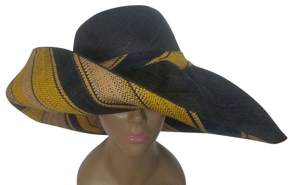 Fitahiana: Raffia Hat-Hats-The Raffia Boutique-59cm-Raffia-The Black Art Depot