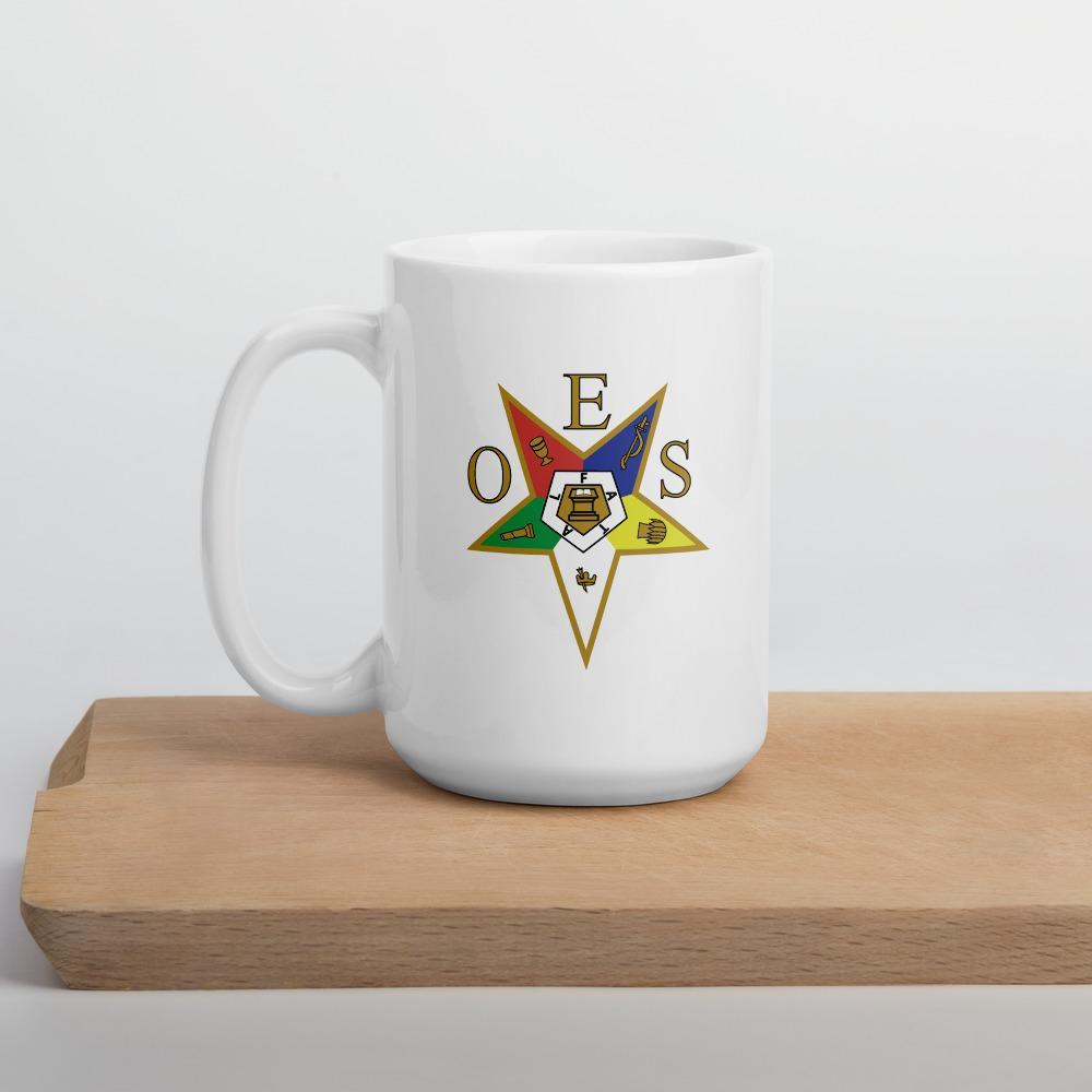 Order of the Eastern Star Ceramic Coffee/Tea Mug (15 oz)