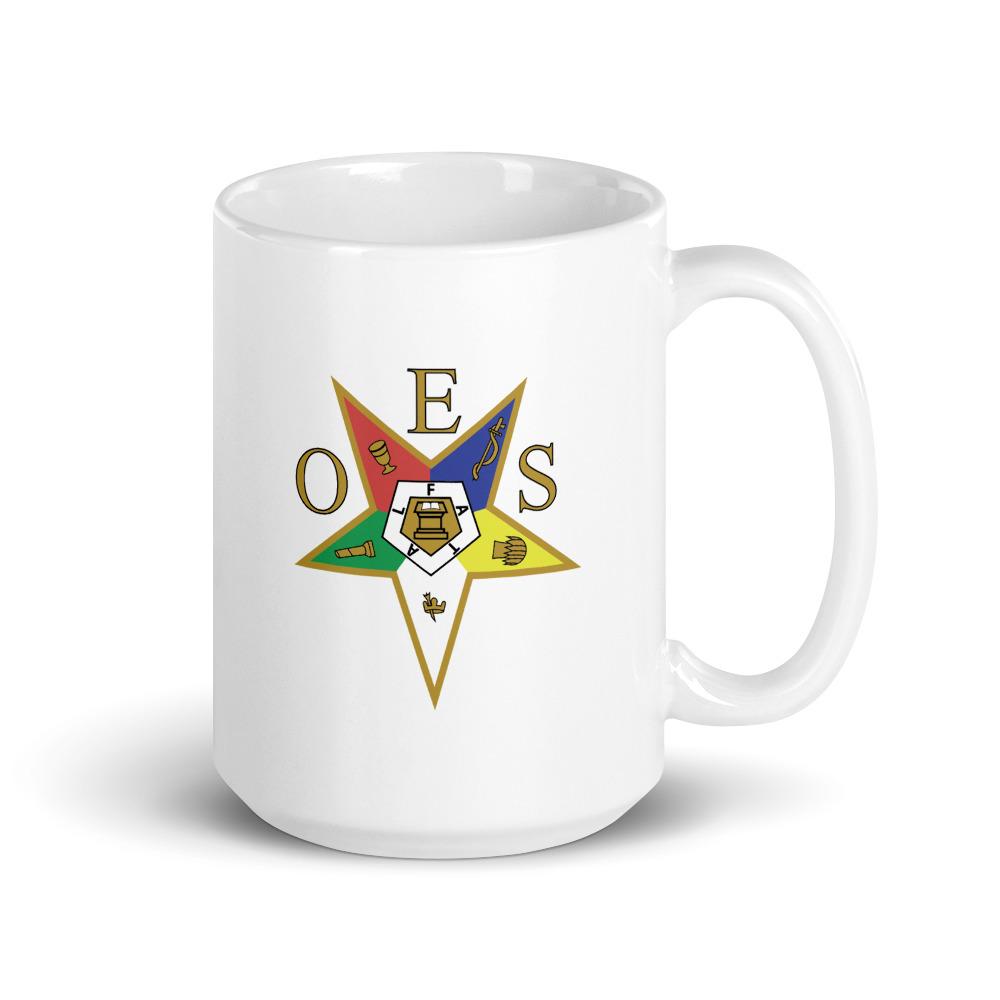 Order of the Eastern Star Ceramic Coffee/Tea Mug (15 oz)