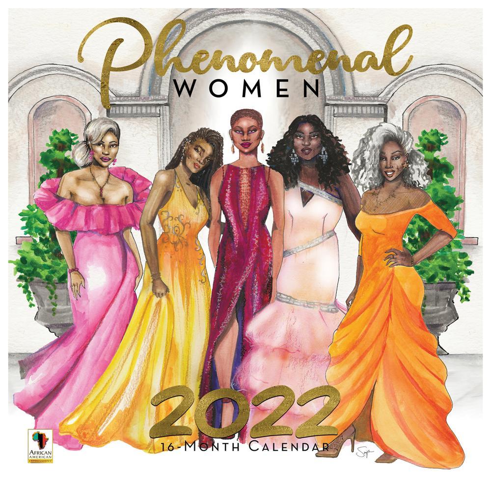 Phenomenal Women by Sarah Myles: African American 2022 Wall