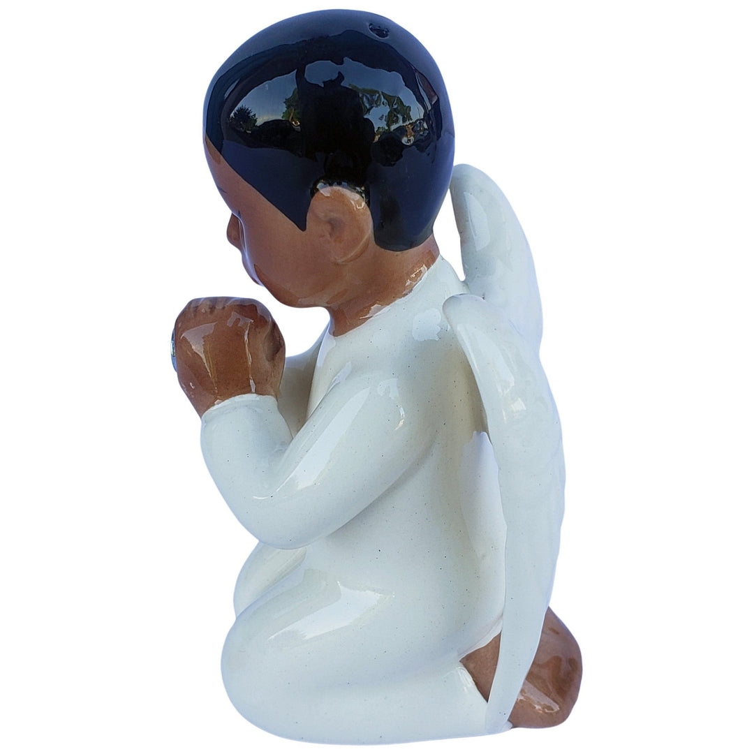 Praying Angels: African American Salt and Pepper Shaker Set