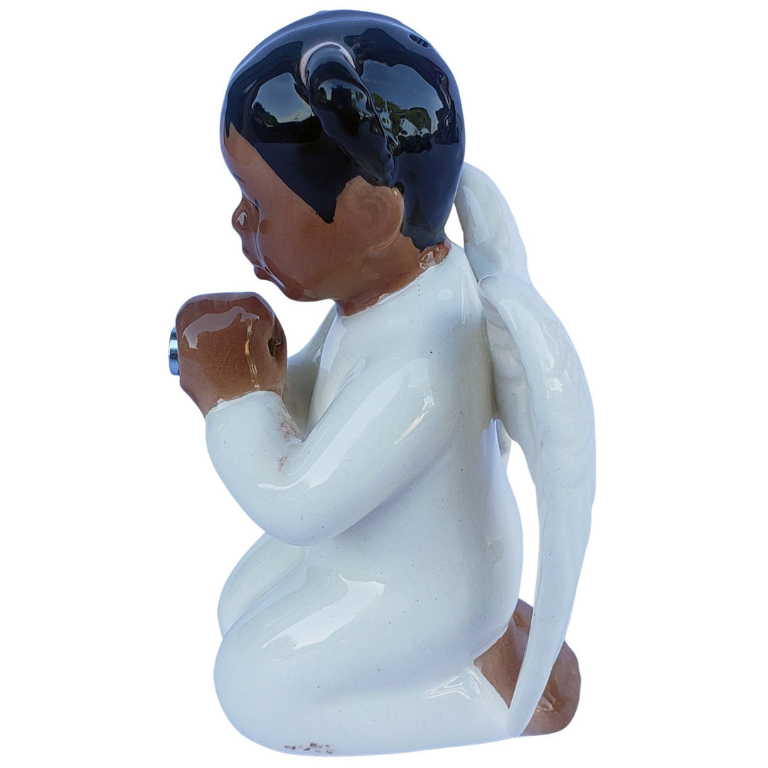 Praying Angels: African American Salt and Pepper Shaker Set
