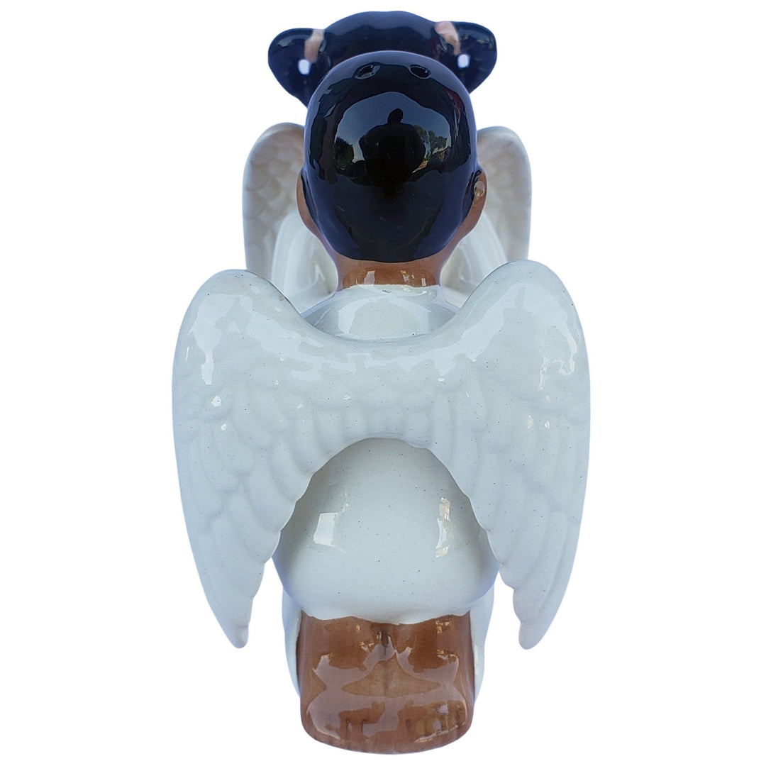 Praying Angels: African American Salt and Pepper Shaker Set