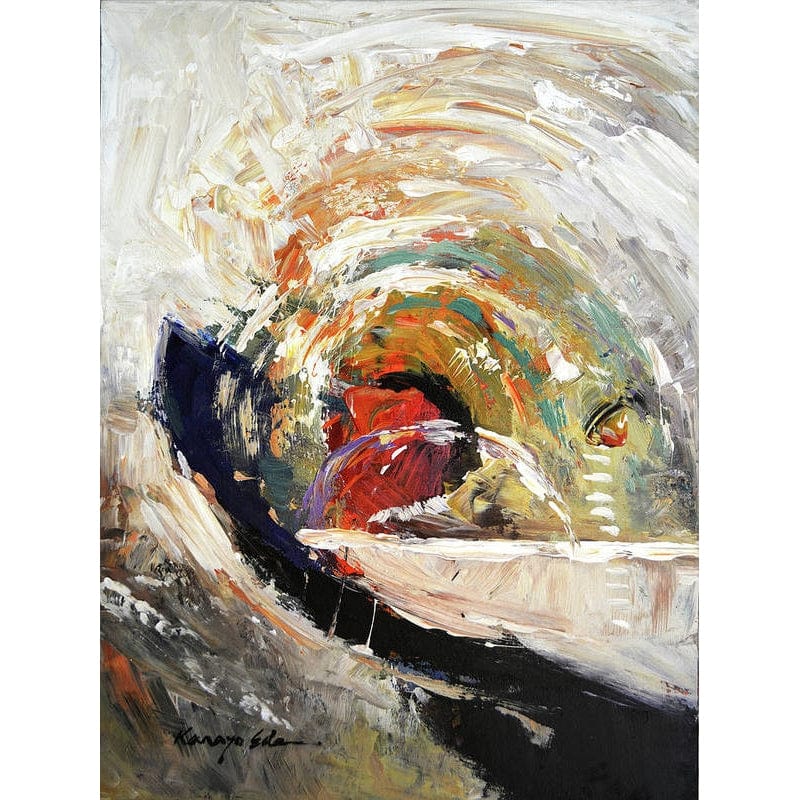 1 of 2: Red Cyclone by Kanayo Ede