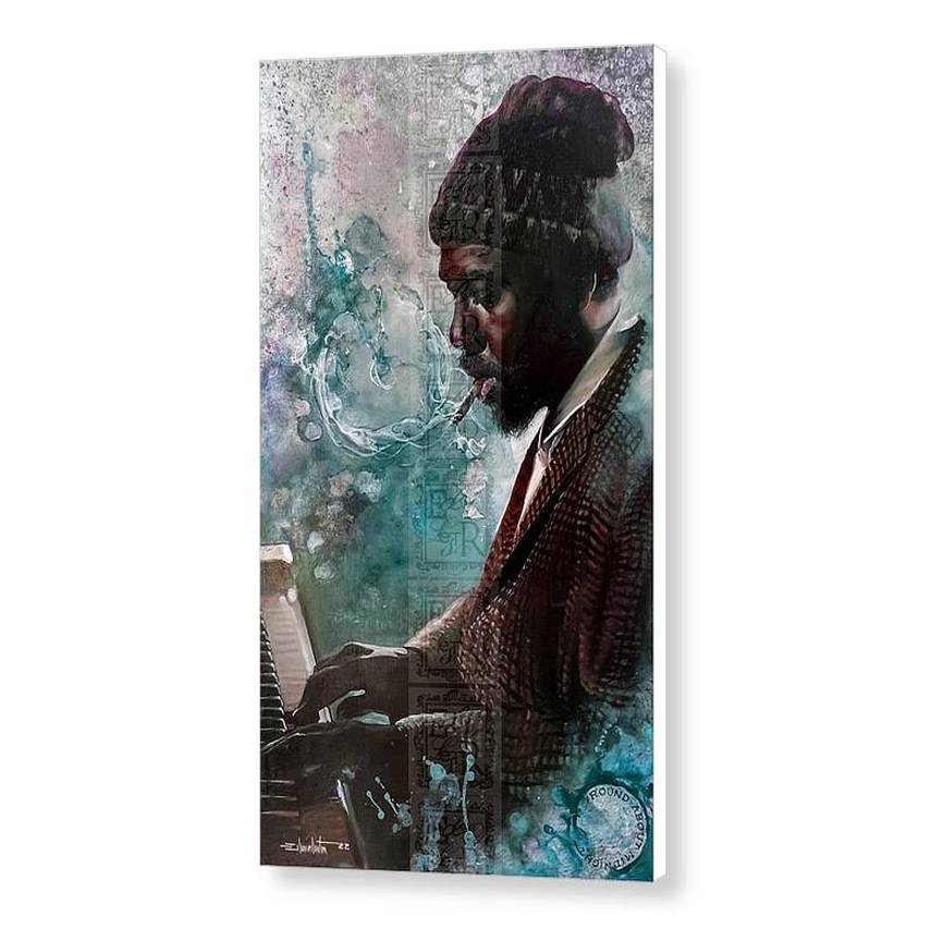 Thelonious Monk: 'Round Midnight by Edwin Lester (Canvas)