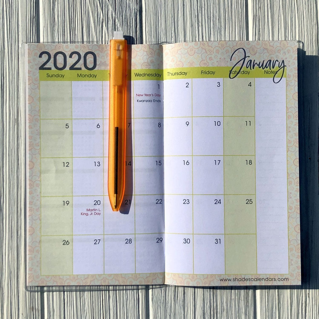 I Am Love: 2020-2021 Two Year African American Checkbook Planner by GBaby (Interior)