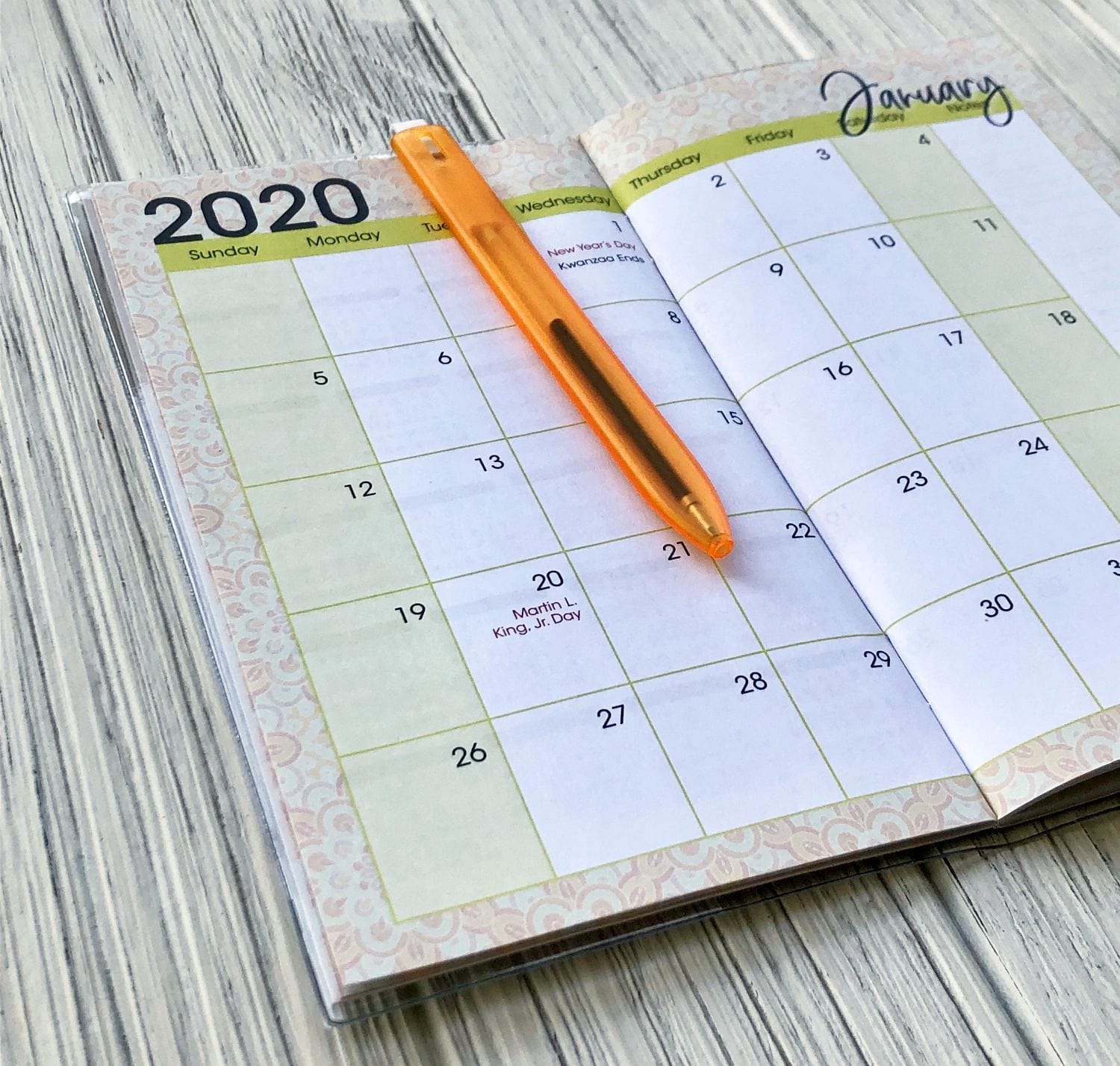 8 of 8: I Am Love: 2020-2021 Two Year African American Checkbook Planner by GBaby (Interior)