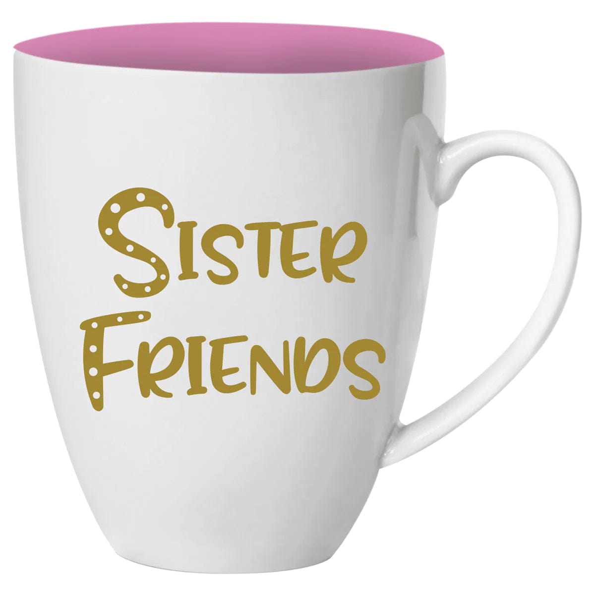 2 of 3: Sister Friends III by Nicholle Kobi: African American Ceramic Coffee/Tea Mug