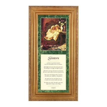 Sisters-Literary Art-Shahidah-20x8 inches-Gold Frame-The Black Art Depot