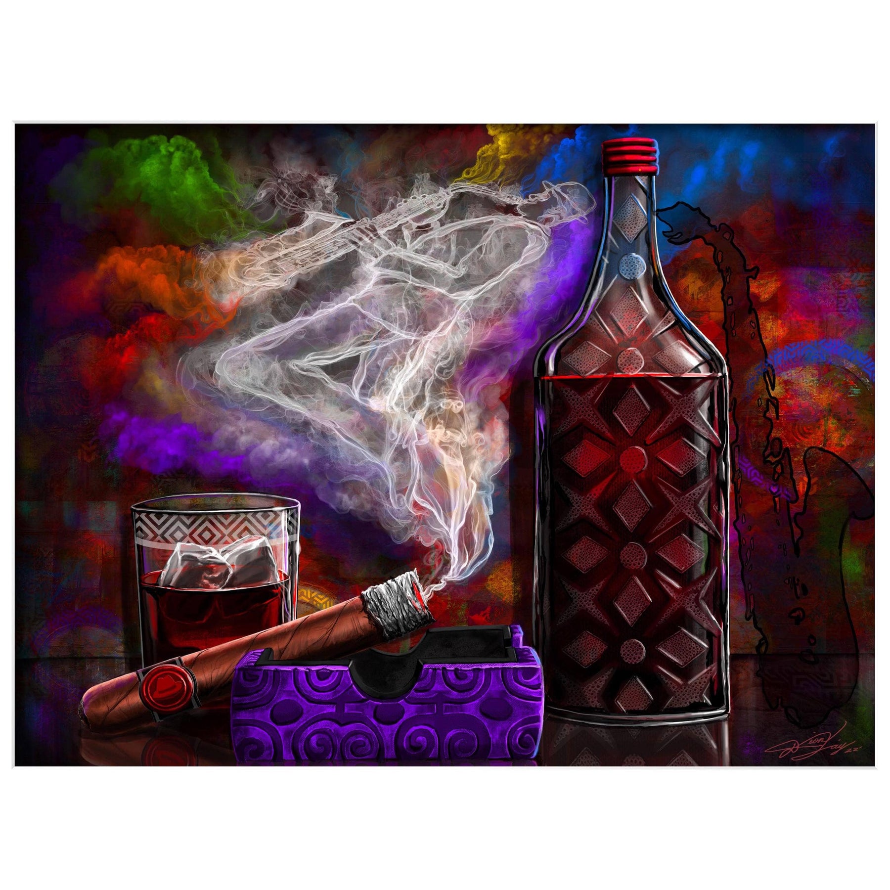 1 of 2: Smokin' Jazz by Dion Pollard