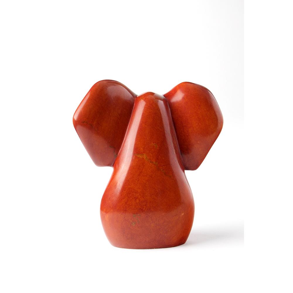 3 of 3: Authentic African Soapstone Elephant Sculpture (Kenya)