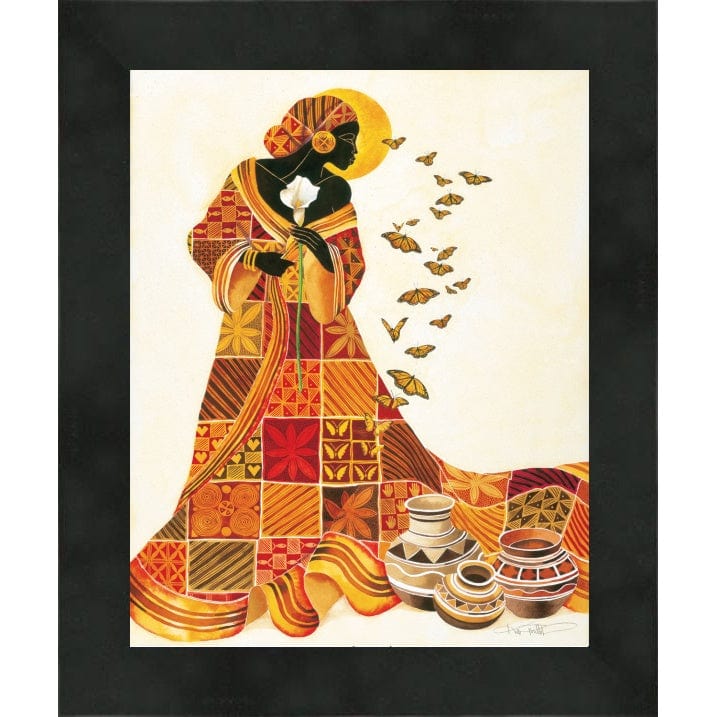 Soul's Flight by Keith Mallett (Black Frame)
