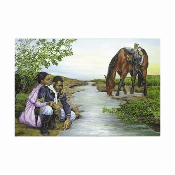 1 of 2: Ain't Gonna Study War No More (Buffalo Soldier) by Frank Spivey