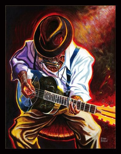 Strummin' Blues by Steven Johnson