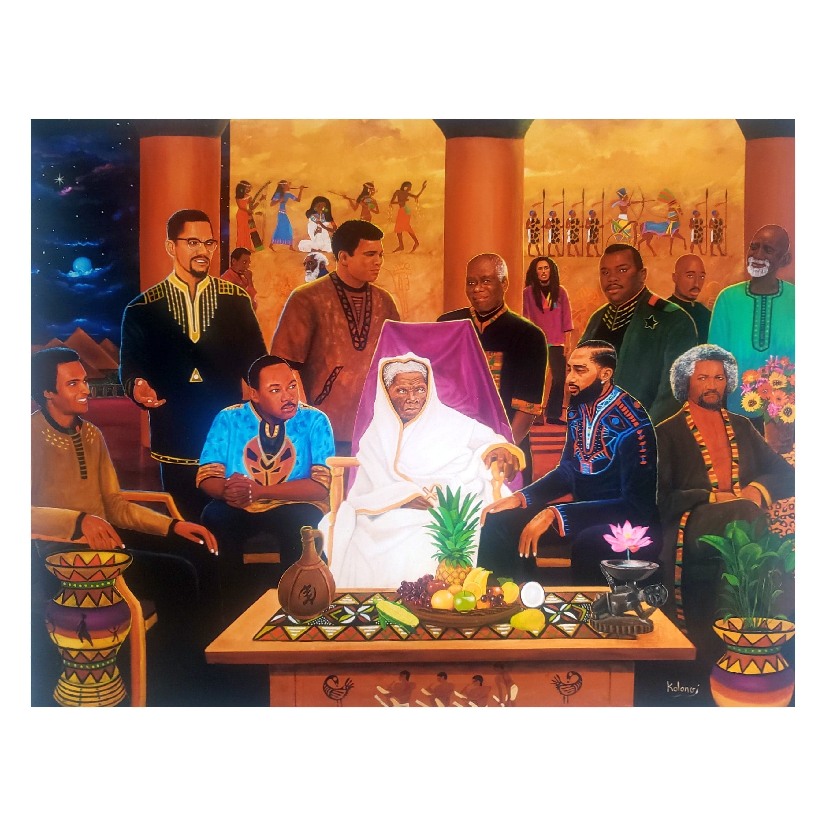 Summoned by the Ancestors II (Nipsey Hussle) by Kolongi Brathwaite