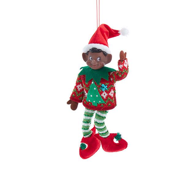 Santa's Elves: African American Christmas Ornament Set by Kurt Adler
