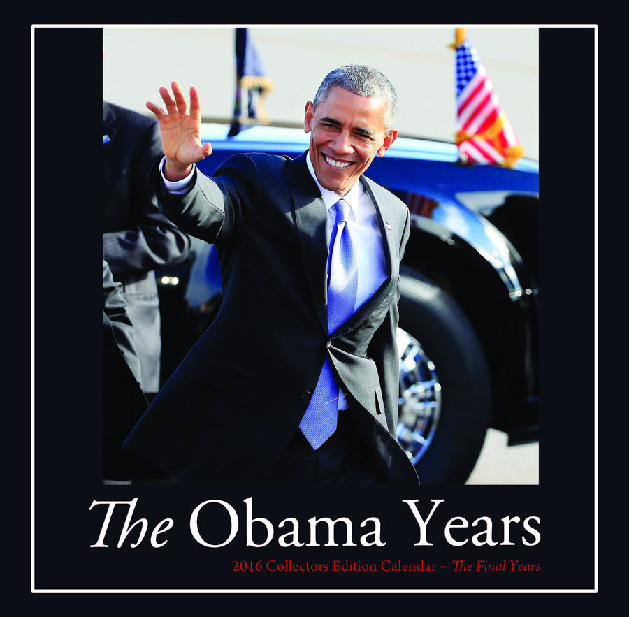 The Obama Years: 2016 African American Calendar (Front)