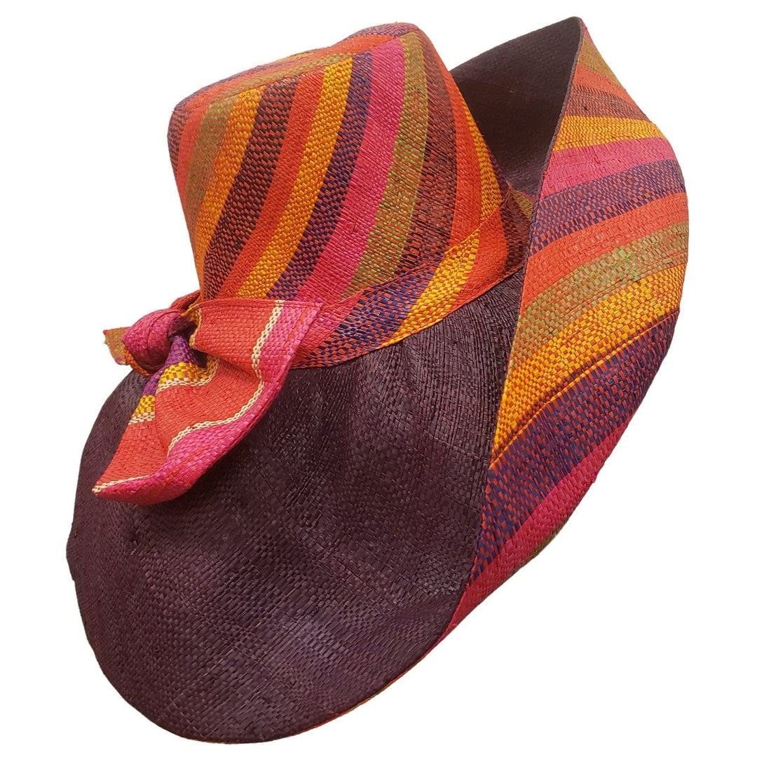 Toky: Hand Woven Madagascar Big Brim Raffia Sun Hat