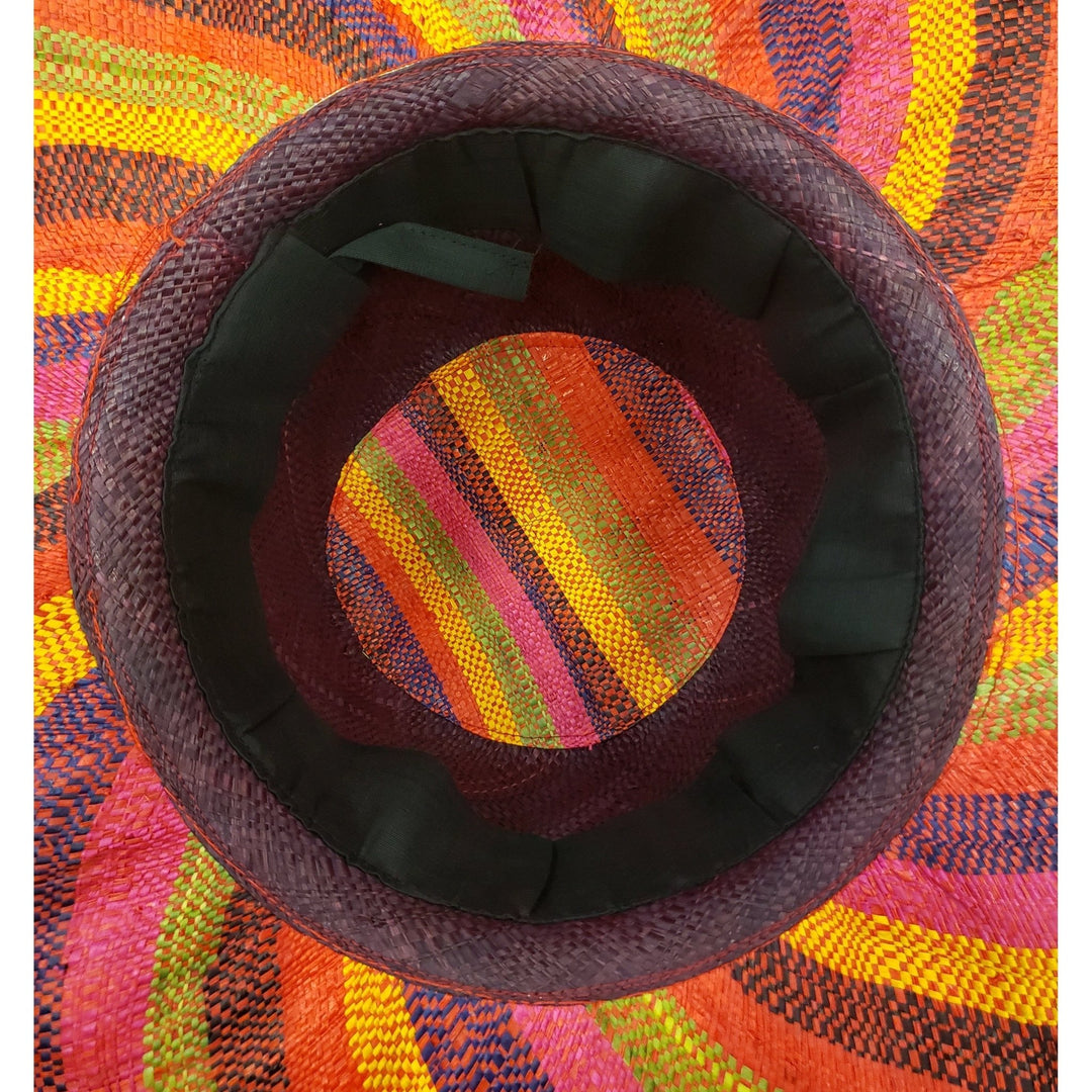 Toky: Hand Woven Madagascar Big Brim Raffia Sun Hat