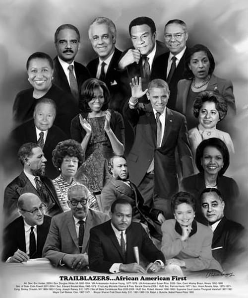 Trailblazers (A Tribute to African-American Politicians) by Wishum Gregory