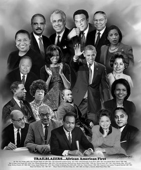 Trailblazers (A Tribute to African-American Politicians) by Wishum Gregory