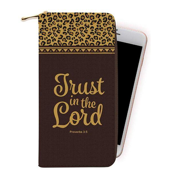 Trust in the Lord: African American Women's Wallet/Clutch