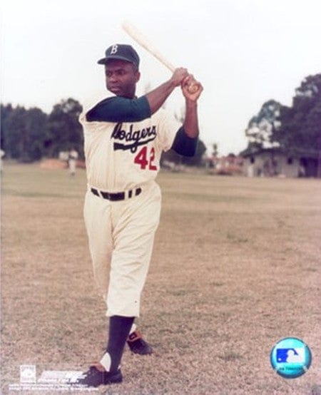 Jackie Robinson Color Portrait II